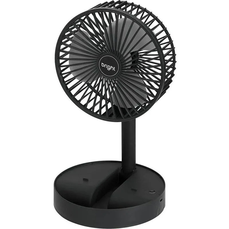 Ventilador Portátil Recarregável Bright Vn003 Preto