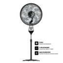 Ventilador Coluna Wap 50CM Flow Turbo Eco 180Watts 8Pás (220V)
